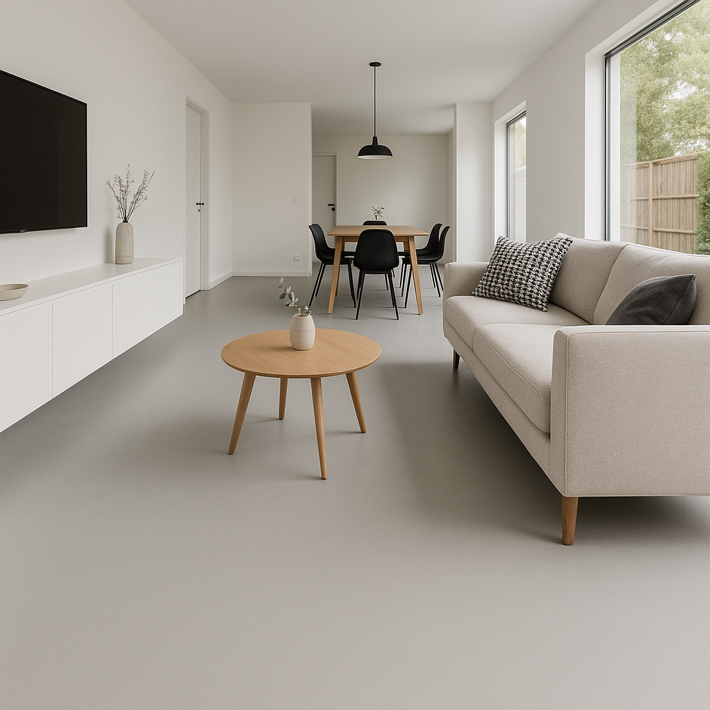 Matt Epoxy Resin Residential Home Flooring Spartan Resin Design UK