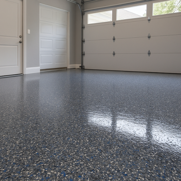 Epoxy Flake Floor Garage Spartan Resin UK
