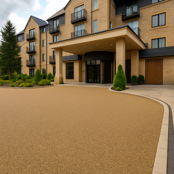 Spartan Resin Matt Epoxy Floor (8) Resin Bound Driveway Commercial Hotel Spartan Resin Design UK Leeds